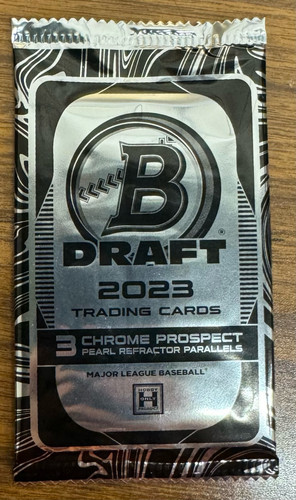 2023 Bowman Draft Baseball Pearl Refractor Pack Sealed SSP