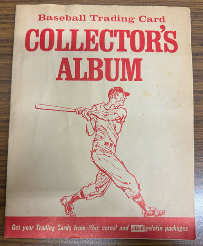 1963 Post Baseball Card Collector's Album w/ Assorted Cards