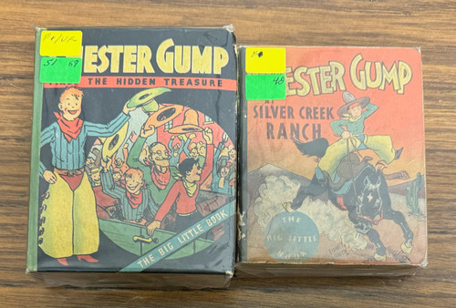 Chester Gump Big Little Books Lot of 2 Cocomalt