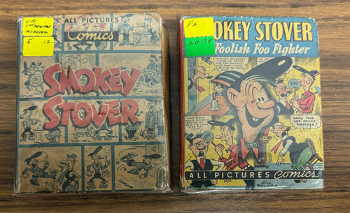 Smokey Stover All Pictures Comics Big Better Little Books Lot of 2
