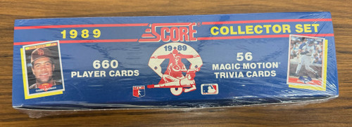 1989 Score Baseball Complete Factory Set Sealed