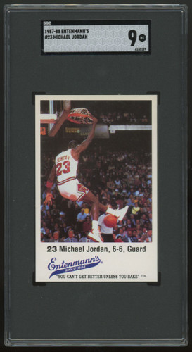 1987-88 Entenmann's Michael Jordan #23 SGC 9
