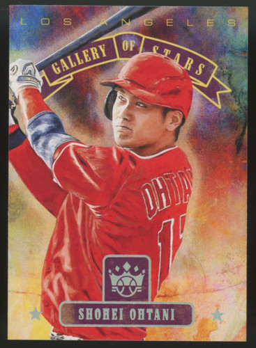 2018 Diamond Kings Shohei Ohtani Gallery of Stars RC #GS11 "B"