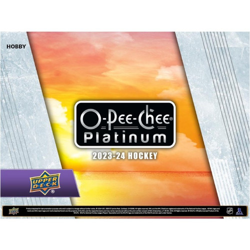 2023-24 Upper Deck O-Pee-Chee Platinum Hockey Hobby Box (Presell)