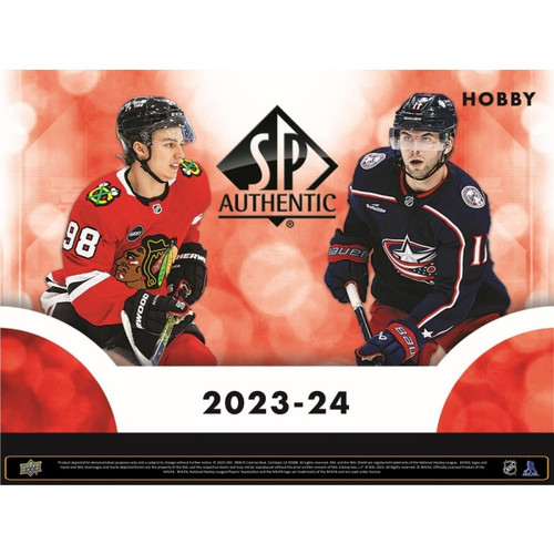 2023/24 Upper Deck SP Authentic Hockey Hobby Box (Presell)