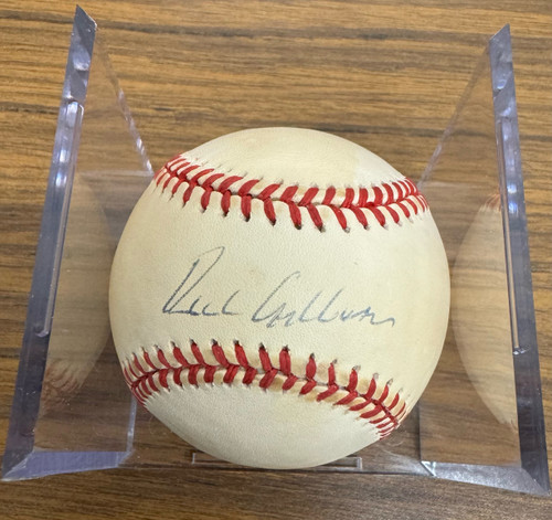 Richie Ashburn Signed Autographed Rawlings ONL Baseball JSA
