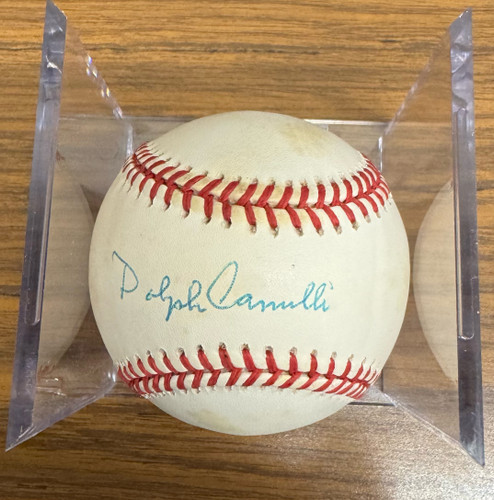 Dolph Camilli Signed Autographed Rawlings ONL Baseball JSA