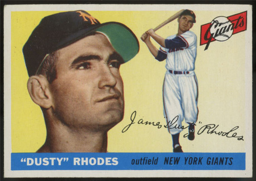 1955 Topps Dusty Rhodes #1 EX