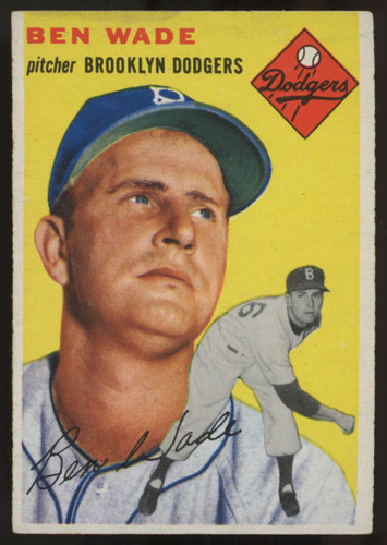 1954 Topps Ben Wade #126 VG/EX-EX