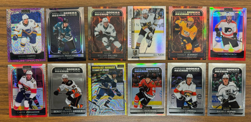 2020-21 & 2021-22 O-Pee-Chee Platinum Marquee Rookies Lot of 24 w/ #'d Eklund ++