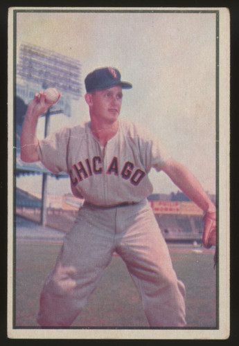 1953 Bowman Color Nelson Nellie Fox #18 Good (Creases)