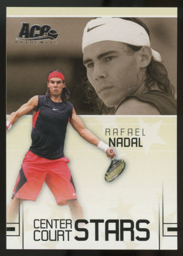 2006 Ace Authentic Rafael Nadal Center Court Stars /599 #CC-17