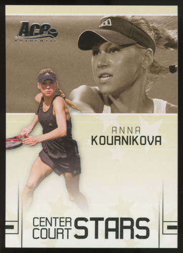 2006 Ace Authentic Anna Kournikova Center Court Stars /599 #CC-4