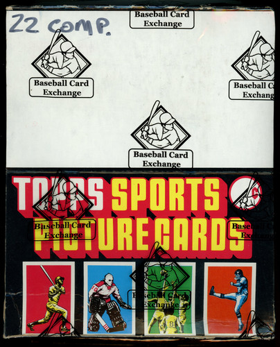 1984 Topps Baseball Rack Box BBCE Wrapped and Sealed