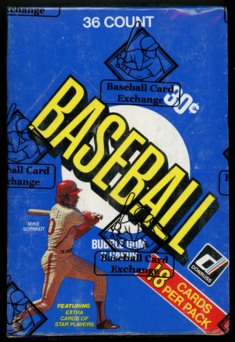 1981 Donruss Baseball Wax Box BBCE Wrapped and Sealed
