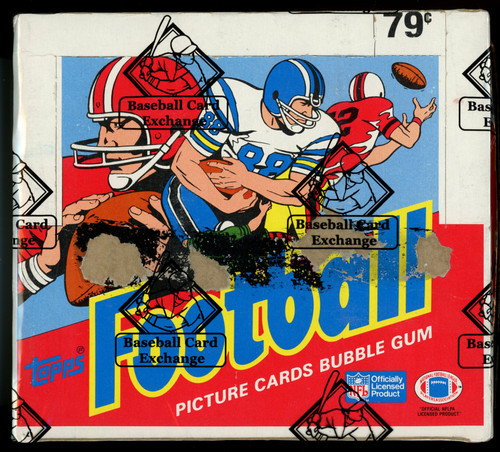 1988 Topps Football Cello Box w/ Bo Jackson On Top 1 Pack BBCE Wrapped Sealed