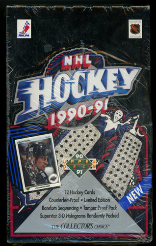1990-91 Upper Deck Hockey Low Series Box Factory Sealed