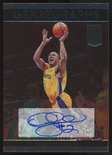 2023-24 Donruss Elite Derek Fisher Genregraphs Auto #GG-DFL