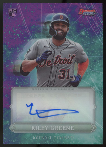 2023 Bowman's Best Riley Greene Astral Projections RC Auto /99 #APA-RG