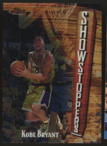 1997-98 Topps Finest Kobe Bryant Showstoppers #262