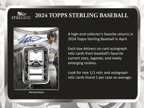 2024 Topps Sterling Baseball Hobby Case (4)