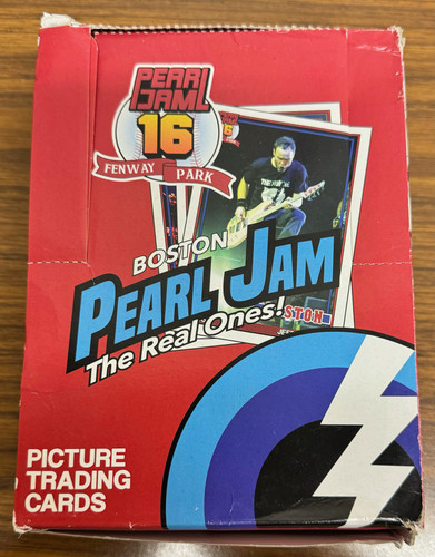 2016 Pearl Jam Boston Fenway Park Wax Box 48 Factory Sealed Packs