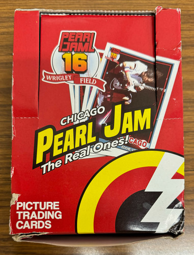 2016 Pearl Jam Chicago Wrigley Field Wax Box w/ 17 Factory Sealed Packs