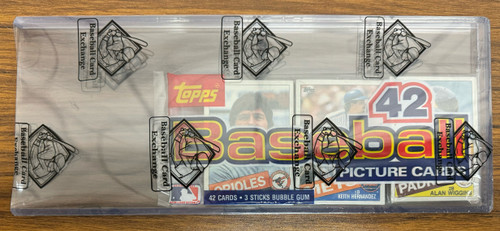 1985 Topps Baseball Grocery Rack Pack BBCE Wrapped and Sealed