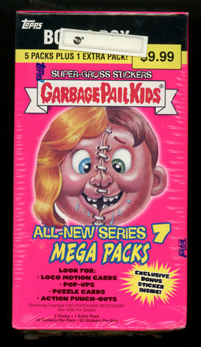 2007 Topps Garbage Pail Kids Series 7 Mega Packs Bonus Box Factory Sealed