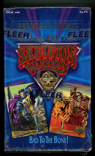 1995 Fleer Ultra Skeleton Warriors Box Factory Sealed
