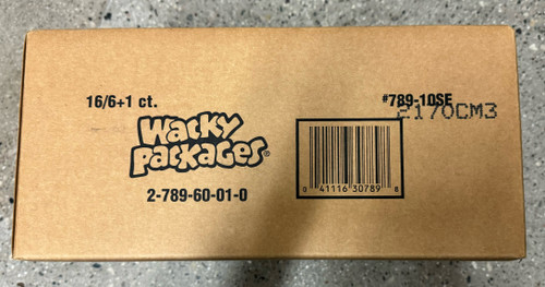 2010 Topps Wacky Packages Series 7 16-Box Blaster Case Factory Sealed