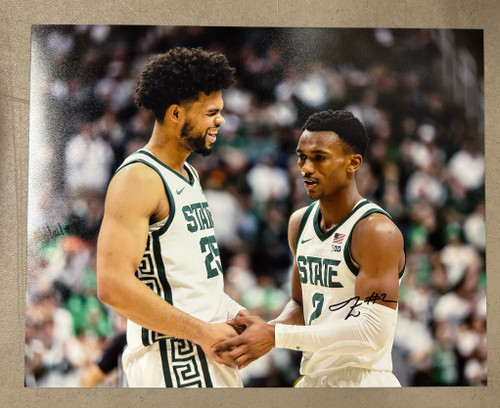 Malik Hall / Tyson Walker Signed Autographed 8x10 Photo