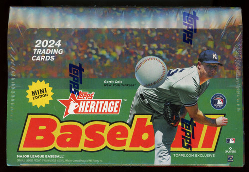 2024 Topps Heritage Baseball Mini Box