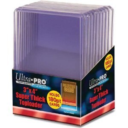 3x4 180pt  Ultra Pro Topload (Pack of 10)