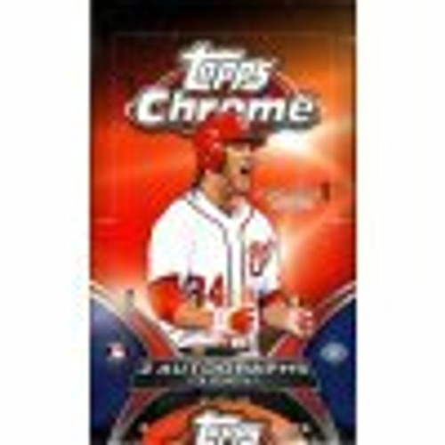 2012 Topps Chrome Baseball Hobby Box