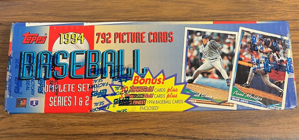 1994 Topps Baseball Factory Set Gold/Black Gold/Finest