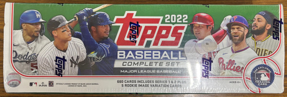 2022 Topps Baseball Complete Factory Set Sealed Green