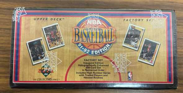 1991-92 Upper Deck Basketball Complete Factory Set Sealed