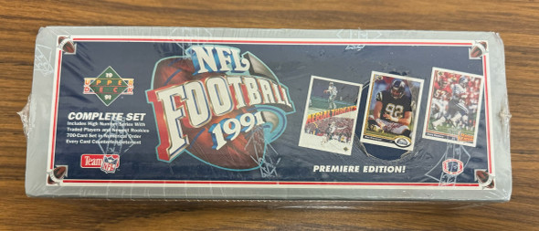 1991 Upper Deck Football Complete Factory Set Sealed