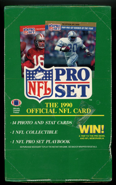 1990 NFL Pro Set Football Final Update Set Sealed Lot of 15