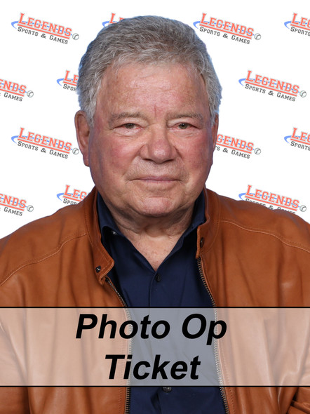 William Shatner Photo Op Ticket