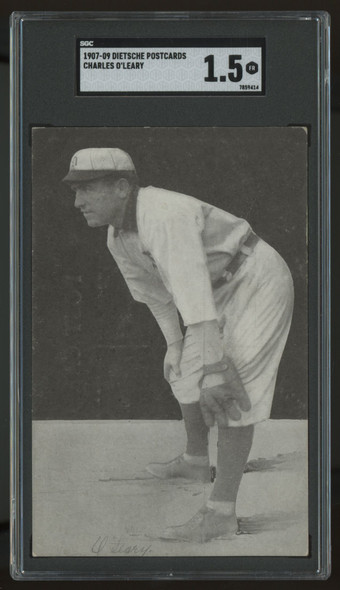 1907-09 Dietsche Postcards Charles O'Leary SGC 1.5