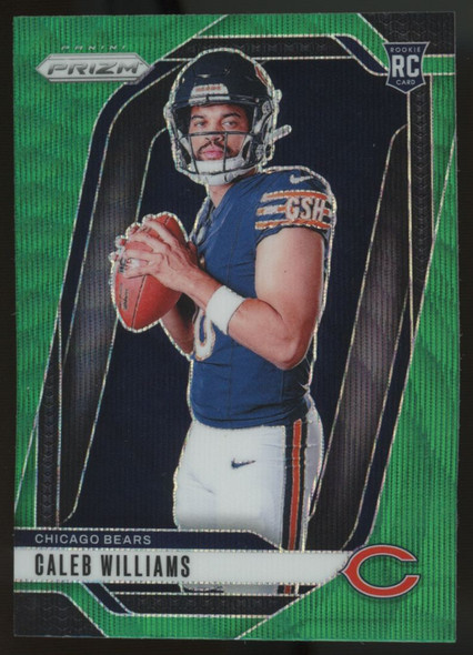 2024 Prizm Caleb Williams RC Variations Green Wave #1
