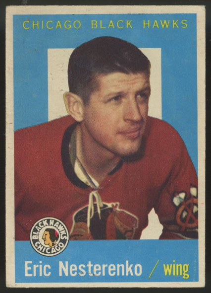1959-60 Topps Eric Nesterenko #1 VG