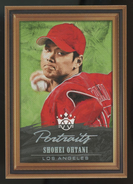 2018 Diamond Kings Shohei Ohtani RC Portraits #P15