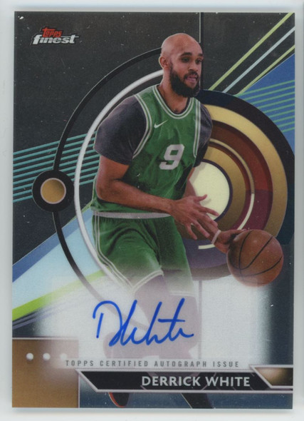 2023-24 Topps Finest Derrick White Auto #FA-DW
