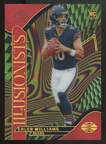 2024 Panini Illusions Caleb Williams RC Red Illusionists /199 #1