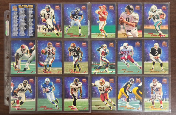 1998 Topps NFL Stars Complete Set (150) NM Manning Moss Woodson RC