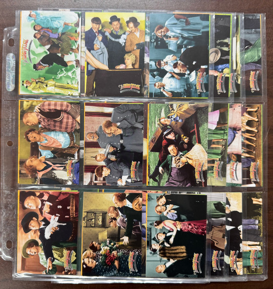 2005 Breygent Marketing The Three Stooges Complete Collector Card Set (72) NM