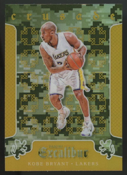 2015-16 Panini Excalibur Kobe Bryant Crusade Camo #54